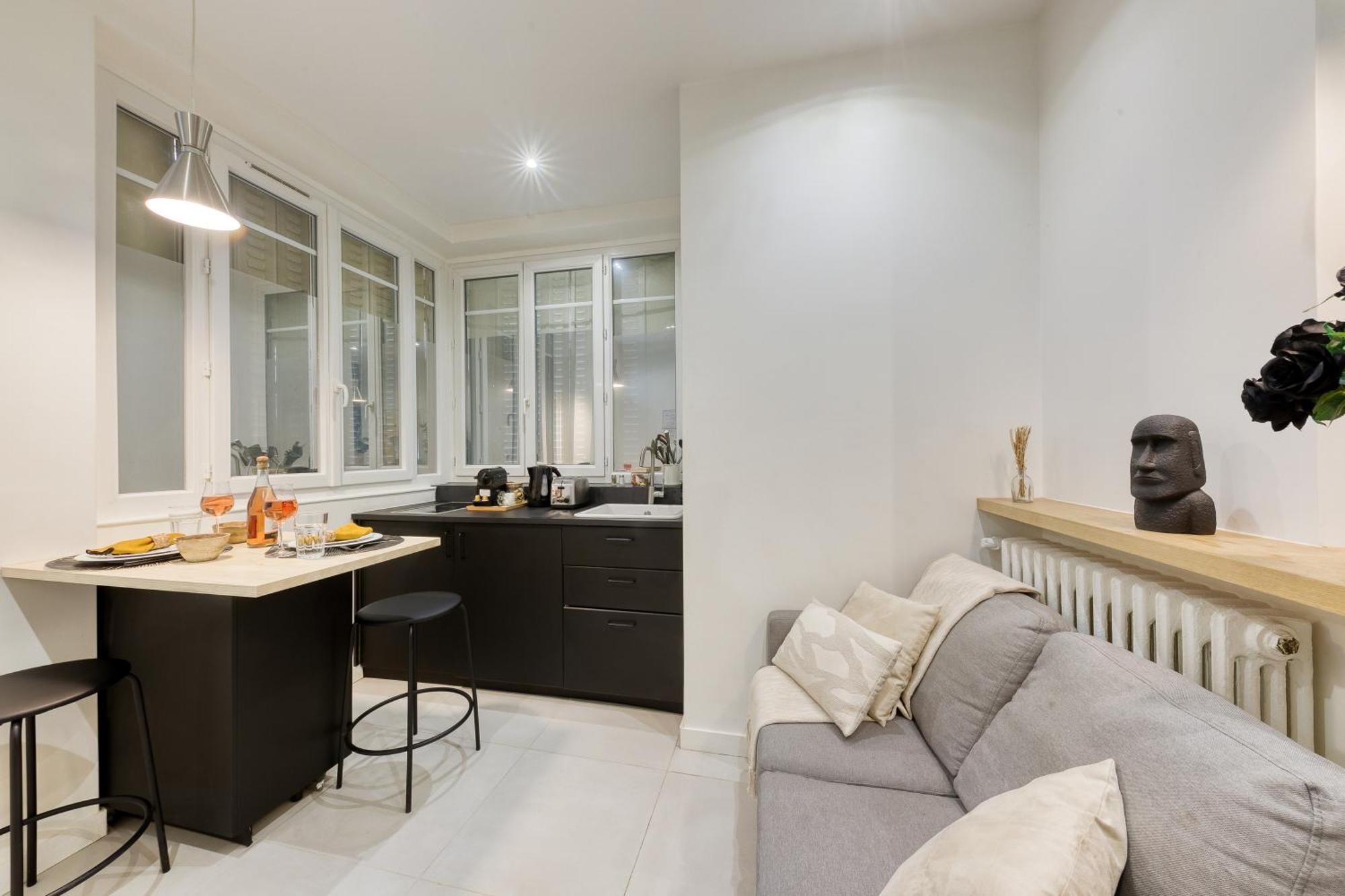 Le Michigan - 10Mn From Paris - Metro Ligne 7 Apartment โอแบวีลีเย ภายนอก รูปภาพ