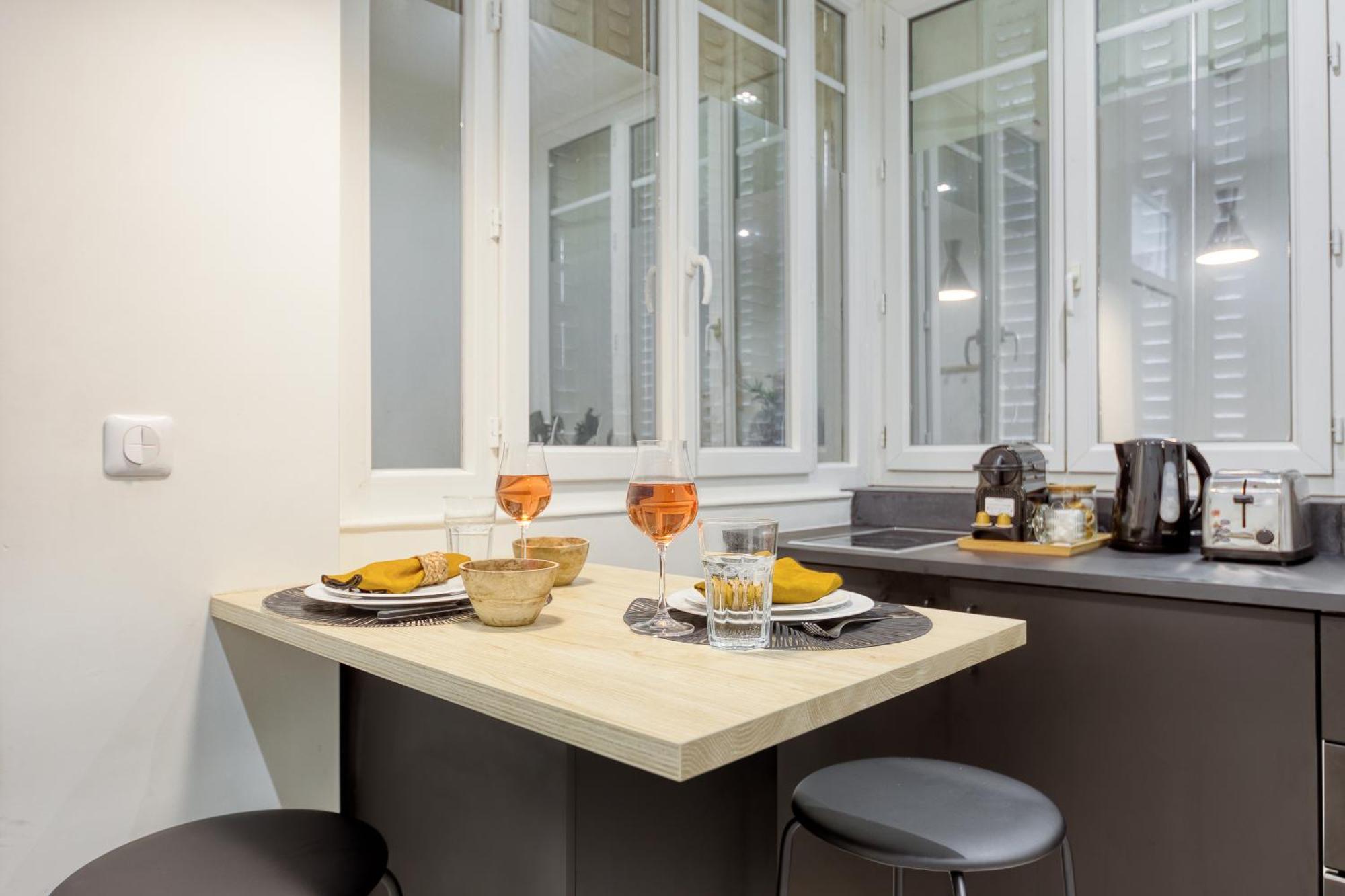 Le Michigan - 10Mn From Paris - Metro Ligne 7 Apartment โอแบวีลีเย ภายนอก รูปภาพ
